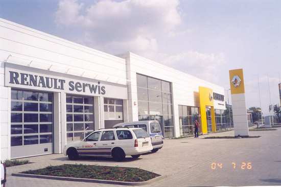 Salon i stacja serwisowa Renault Polska - Warszawa
